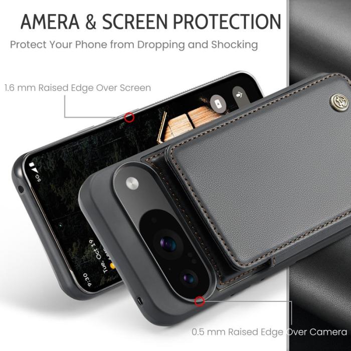 Caseme - CASEME C22 Telefonfodral för Google Pixel 10 Pro - Svart