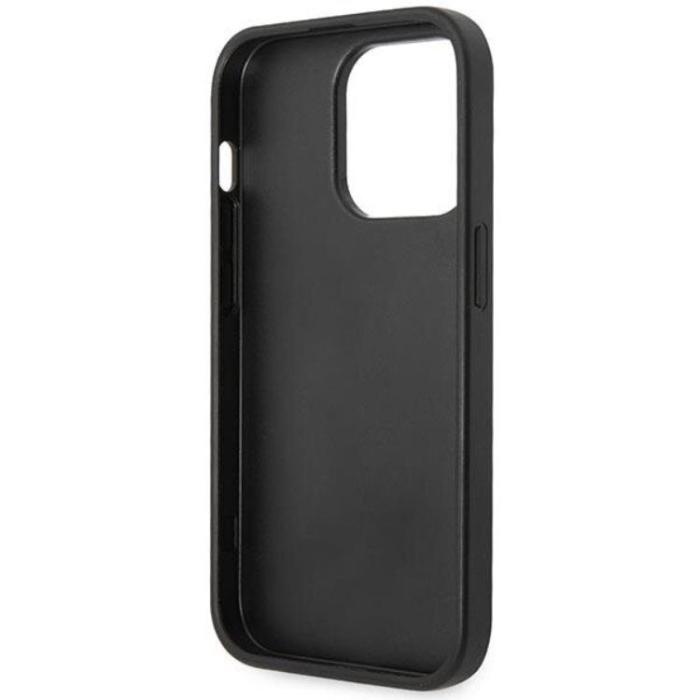 Guess - Guess iPhone 15 Pro Mobilskal Big Metall Logo - Grå
