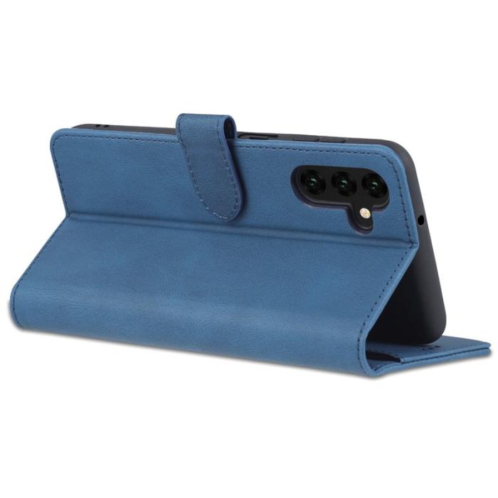 AZNS - AZNS Samsung Galaxy A13 5G Plånboksfodral Konstläder - Blå