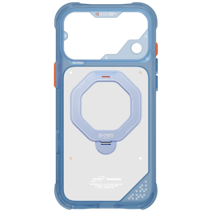 Skinarma - Skinarma Mobilskal För iPhone 18 Pro Max/17 Pro Max Magsafe Saturn - Blå