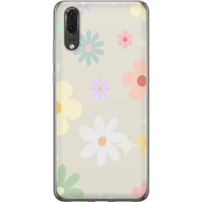 iSecrets - Mobilskal till Huawei P20 med fejdande blommor