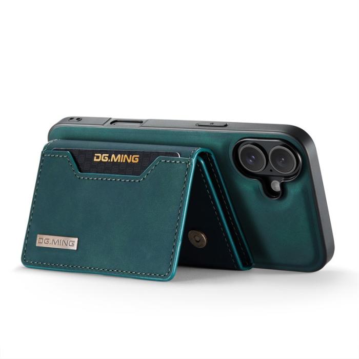 DG.MING - DG.MING M2 Series Mobilskal till iPhone 17 PU + PC + TPU - Grön