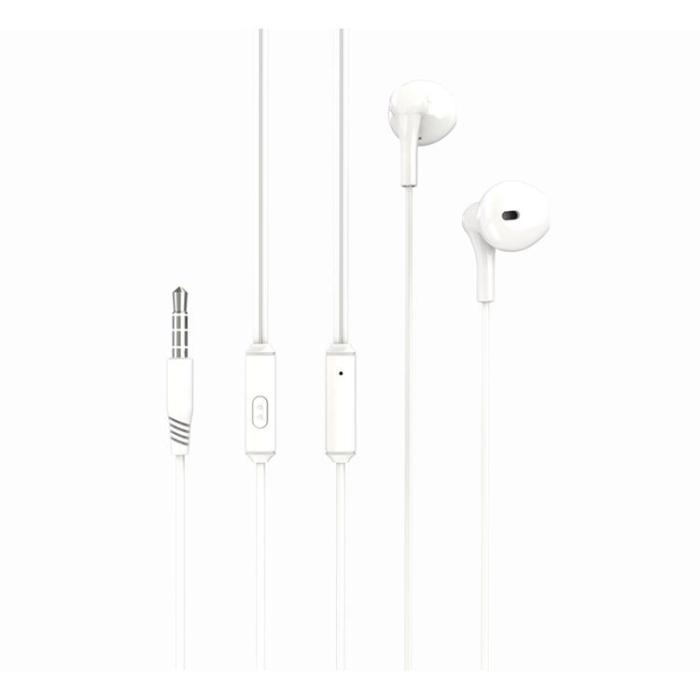 XO - XO Trådbunden Hörlurar Jack 3.5mm EP39 - Vit