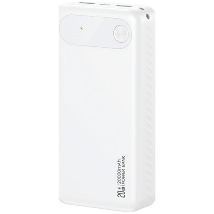 USAMS Powerbank 20000mAh 20W PB80 (Vit) | 505295 | AlltMobil