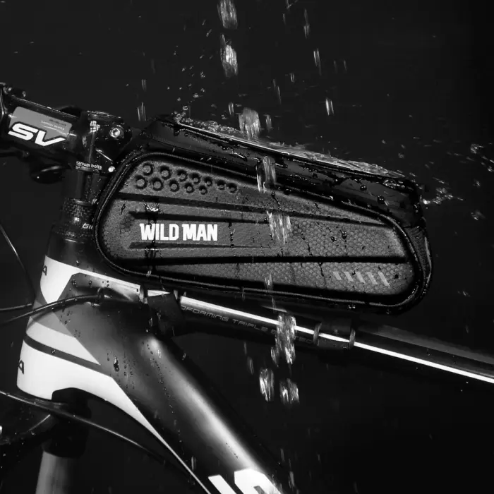 WildMan - WILDMAN Cykelhållare Frontbalkväska med Pekskärm ES3 1L 4