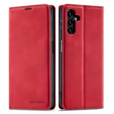 FORWENW - FORWENW Fantasy Series Samsung Galaxy A54 Pl&aring;nboksfodral Konstl&auml;der - R&ouml;d