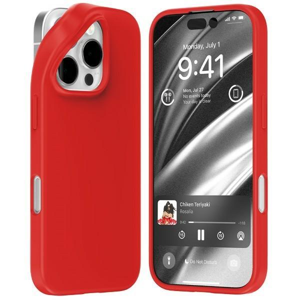 Mercury iPhone 16 Pro Mobilskal Soft - Röd | 2353 | AlltMobil