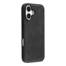 X-Level - X-LEVEL Bojue-3 Mobilskal till iPhone 17 L&auml;derbelagd PC+TPU Svart