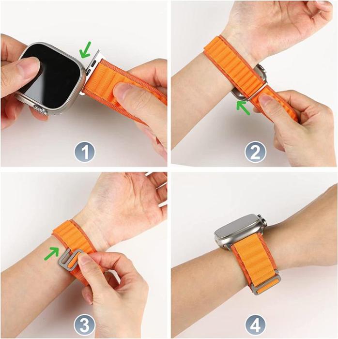 A-One Brand - Apple Watch Ultra/SE/8/7/6/5/4 Band (49/45/44/42mm) Loop
