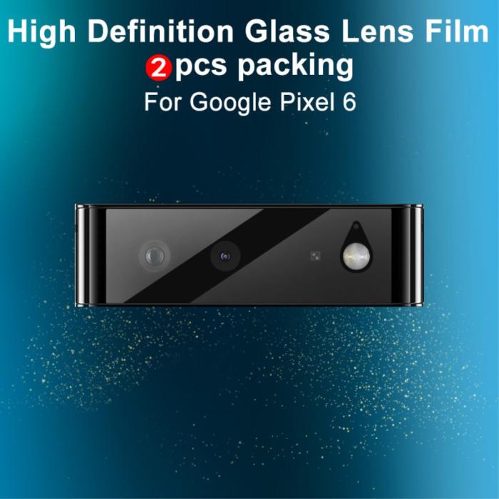 OEM - [2-PACK] Kameralinsskydd i Härdat Glas Google Pixel 6