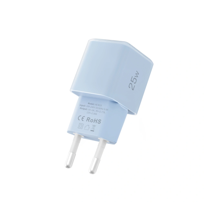 Tech-Protect - Tech-Protect Väggladdare USB-C 25W - Baby Blå