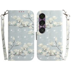 A-One Brand - Sony Xperia 1 VII Plånboksfodral med Handledsrem - Magnolia