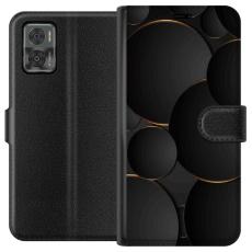 iSecrets - Plånboksfodral till Motorola Moto E22i med Lyxig Cirklar