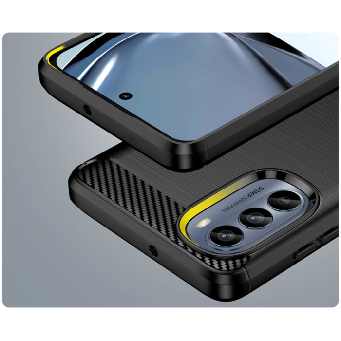 OEM - Motorola Moto G62 5G Mobilskal Carbon - Svart