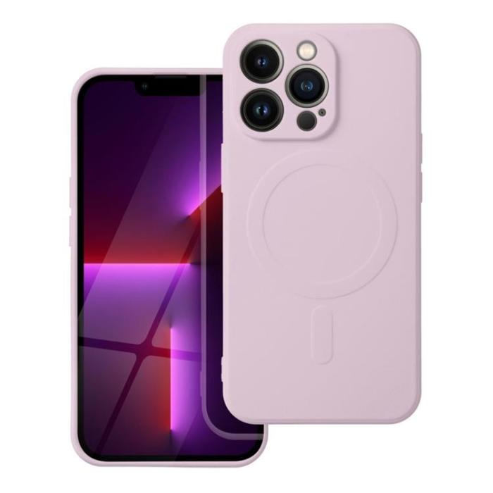 OEM - Galaxy S24 Plus Mobilskal Magsafe Silikon - Rosa