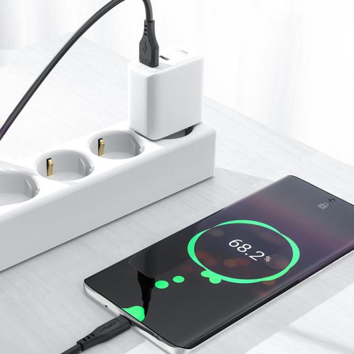 Acefast - Acefast USB-C till USB-A kabel 1.2m - Svart