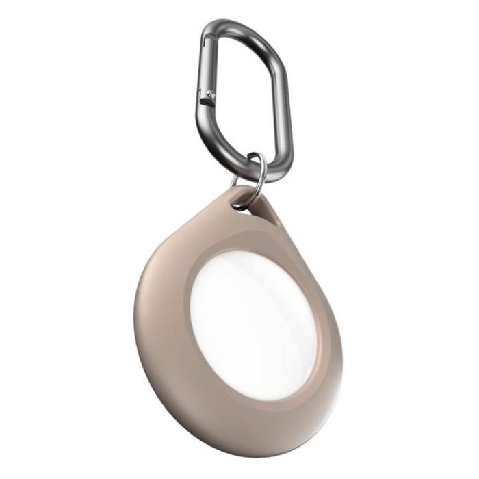 KeyBudz - Keybudz 2-Pack Secure Dock För AirTag - Sandbeige