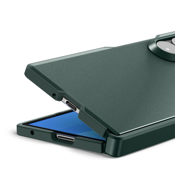 Spigen - Spigen Mobilskal För Galaxy Z Fold 8 Ultra MagSafe Tough Armor - Abyss Grön
