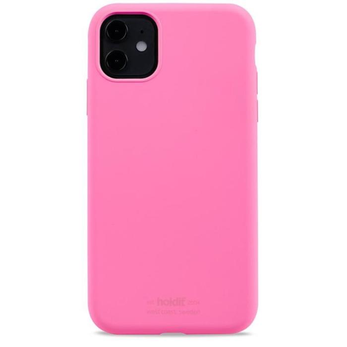 UTGATT1 - Holdit iPhone 11/XR Skal Silikon - Ljus Rosa