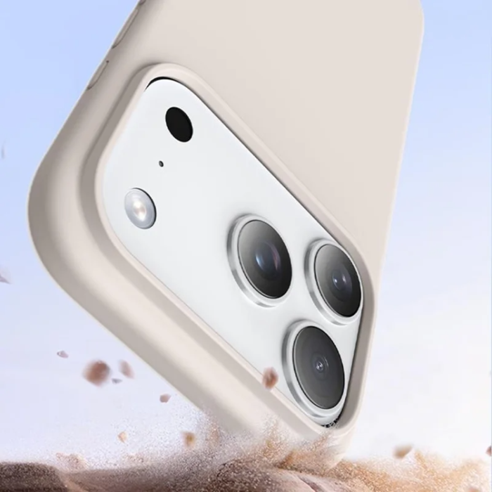 A-One Brand - iPhone 17 Pro Max Mobilskal Ultra Thin Silikon - Svart