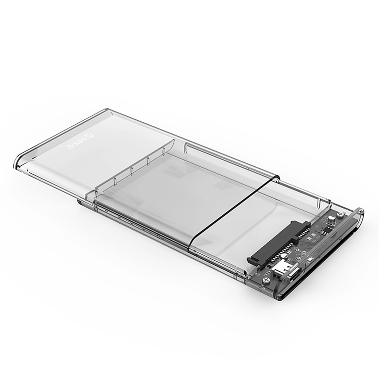 Orico Diskenhet 2.5"""" HDD/SSD USB-C 5Gb/s 2139C3 - Transparent | 505767 | AlltMobil