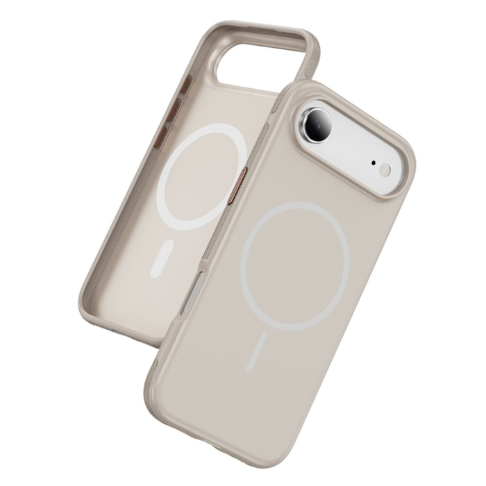 A-One Brand - iPhone Air Mobilskal MagSafe PC + TPU Shockproof - Grå