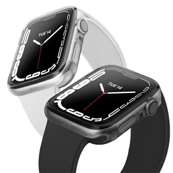 UNIQ Skal Dual Pack Apple Watch 7 41mm - Clear Smoke | 2353 | AlltMobil