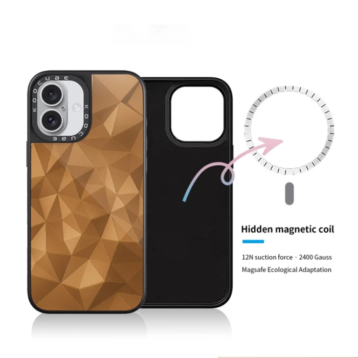 A-One Brand - iPhone 17 Mobilskal MagSafe Aluminium Silikon