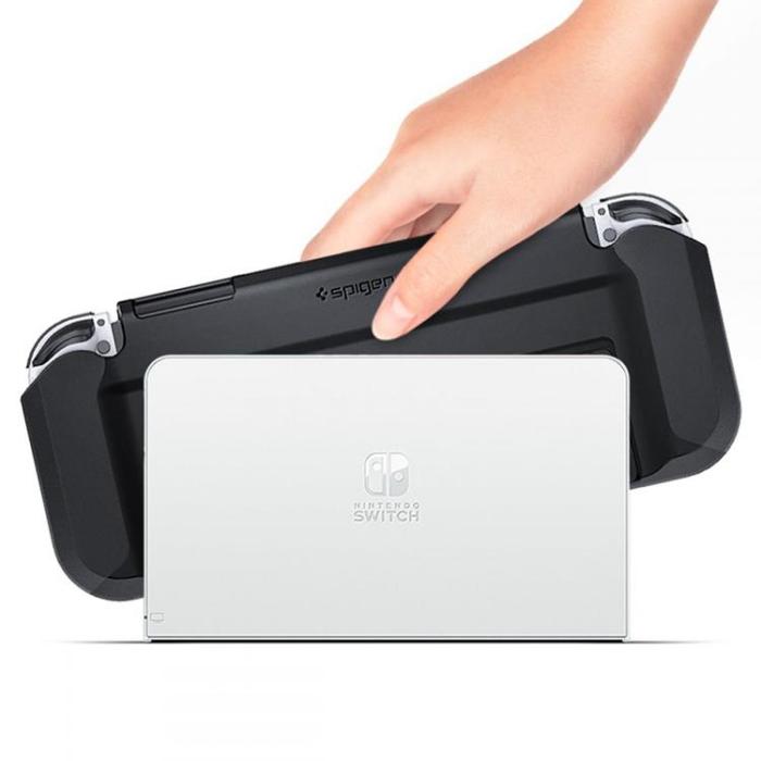 UTGATT - Spigen Nintendo Switch OLED Skal Thin Fit - Svart