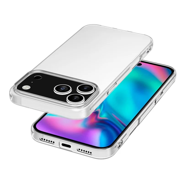 Boom of Sweden - BOOM iPhone 17 Pro Max Mobilskal Slim Fit Soft TPU - Transparent