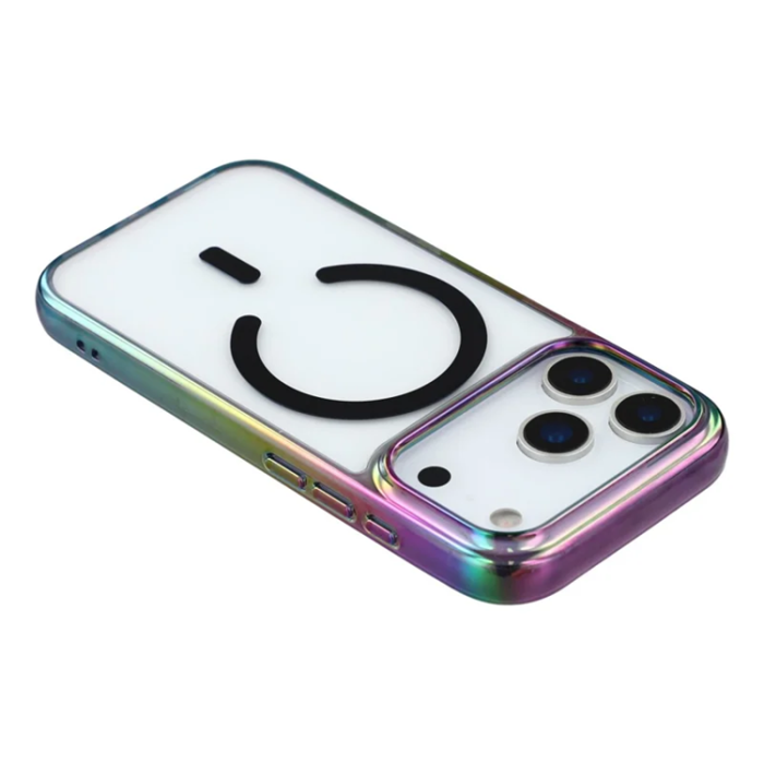 KIGC - KIGC iPhone 17 Pro Max Mobilskal Magsafe Dazzling Color - Svart