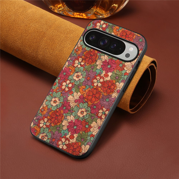 A-One Brand - Google Pixel 10 Pro XL Mobilskal Flower Print - Sommar/Röd