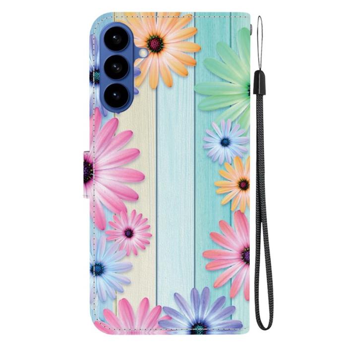 OEM - Samsung Galaxy S26/S26 Pro Plånboksfodral Mönstertryck Konstläder - Solros