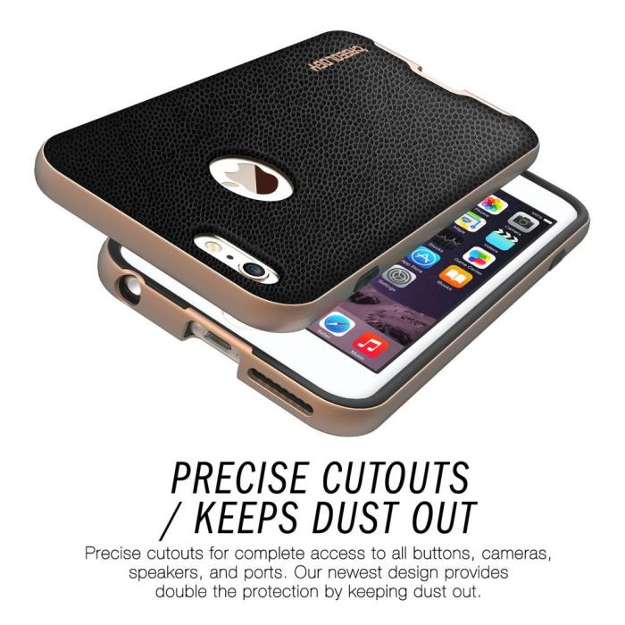 OEM - Caseology Bumper Frame Skal till Apple iPhone 6(S) Plus- Svart