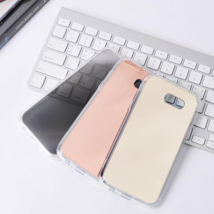 UTGATT5 - RINGKE Fusion Mirror Skal till Samsung Galaxy A3 (2017) - Gold