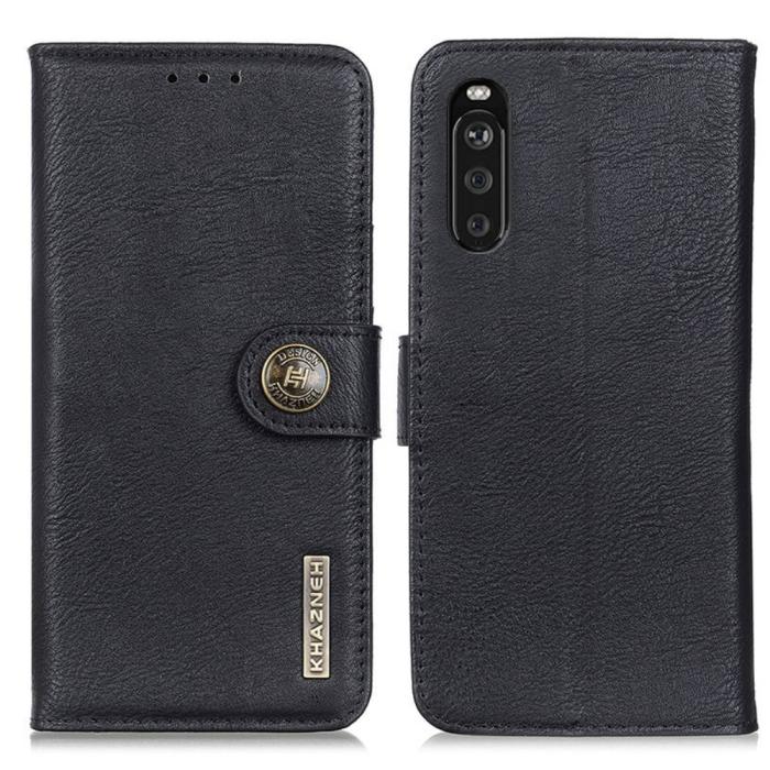 UTGATT1 - Khanzeh - Plånboksfodral Sony Xperia 10 III - Svart