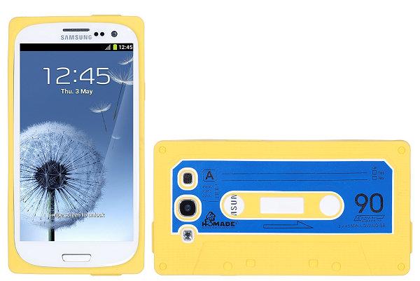 Cassette silikon skal till Samsung Galaxy S3 i9300 (Gul) | 2353 | AlltMobil