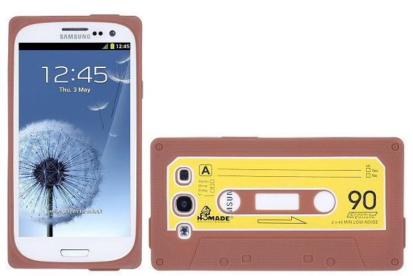 Cassette silikon skal till Samsung Galaxy S3 i9300 (Brun) | 2353 | AlltMobil