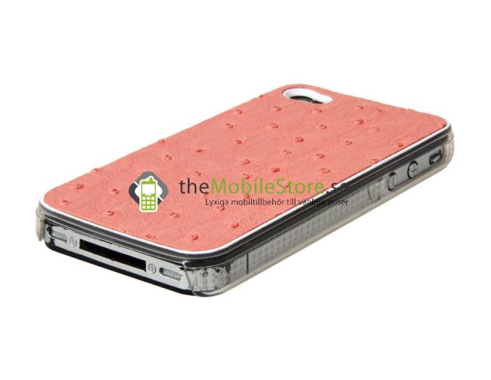 OEM - Baksideskal till Apple iPhone 4S/4 (OSTRIG ROSA)