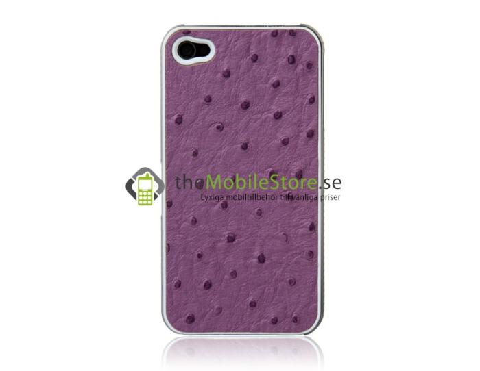 OEM - Baksideskal till Apple iPhone 4S/4 (OSTRIG LILA)