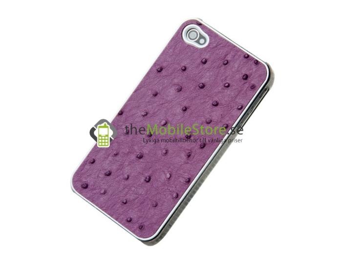 OEM - Baksideskal till Apple iPhone 4S/4 (OSTRIG LILA)