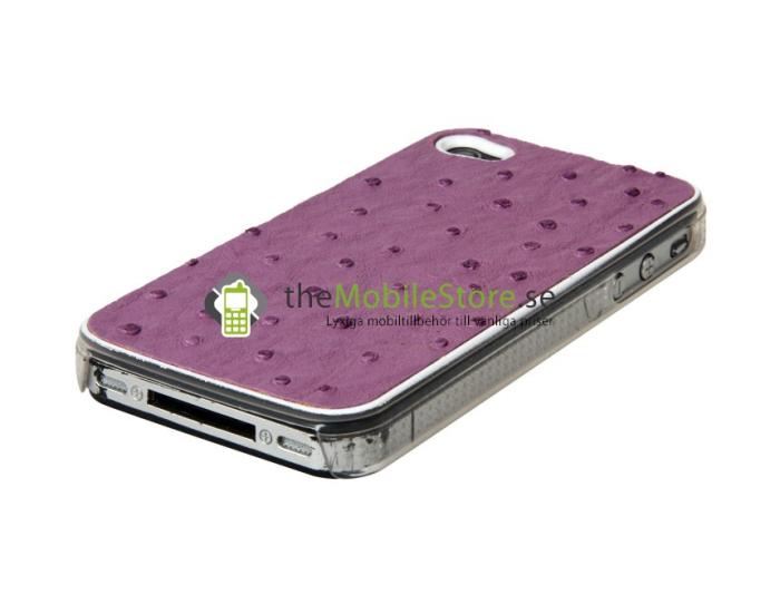 OEM - Baksideskal till Apple iPhone 4S/4 (OSTRIG LILA)