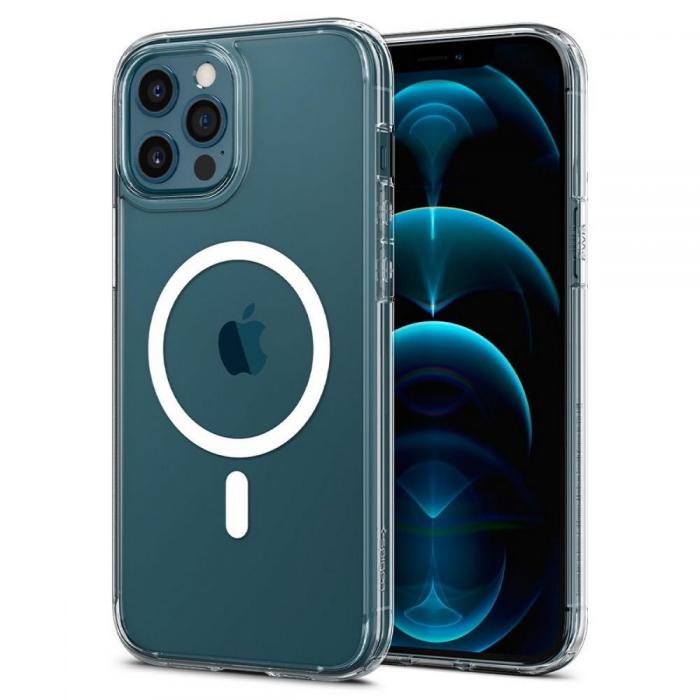 Spigen - Spigen Ultra Hybrid Mobilskal Magsafe iPhone 12 Pro Max - Vit