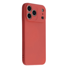 Amorus - AMORUS iPhone 17 Pro Mobilskal Precise Cutouts TPU Fiber - Röd