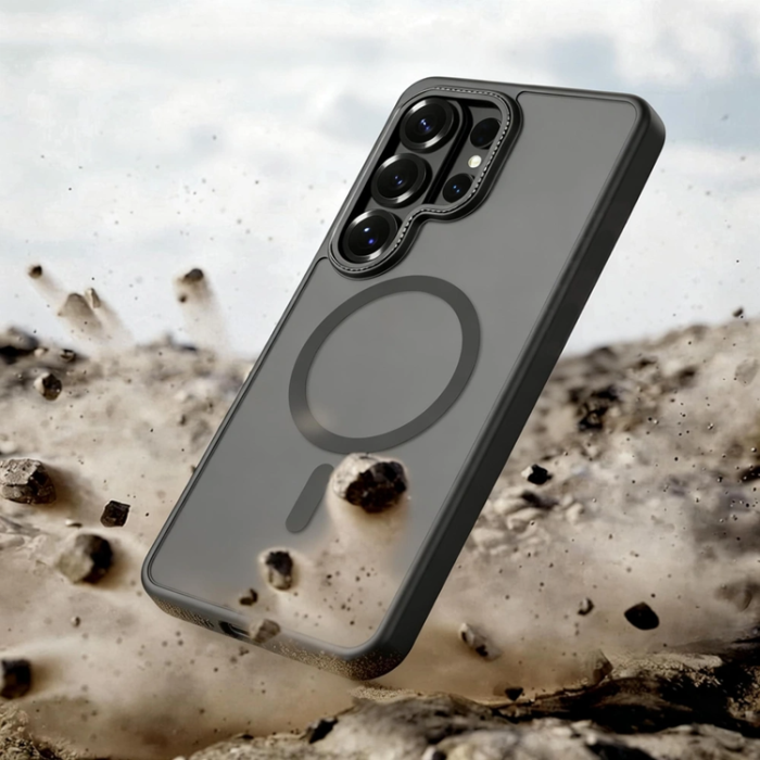 Tech-Protect - Tech-Protect Mobilskal För Galaxy S26 Ultra Magsafe - Matte Svart