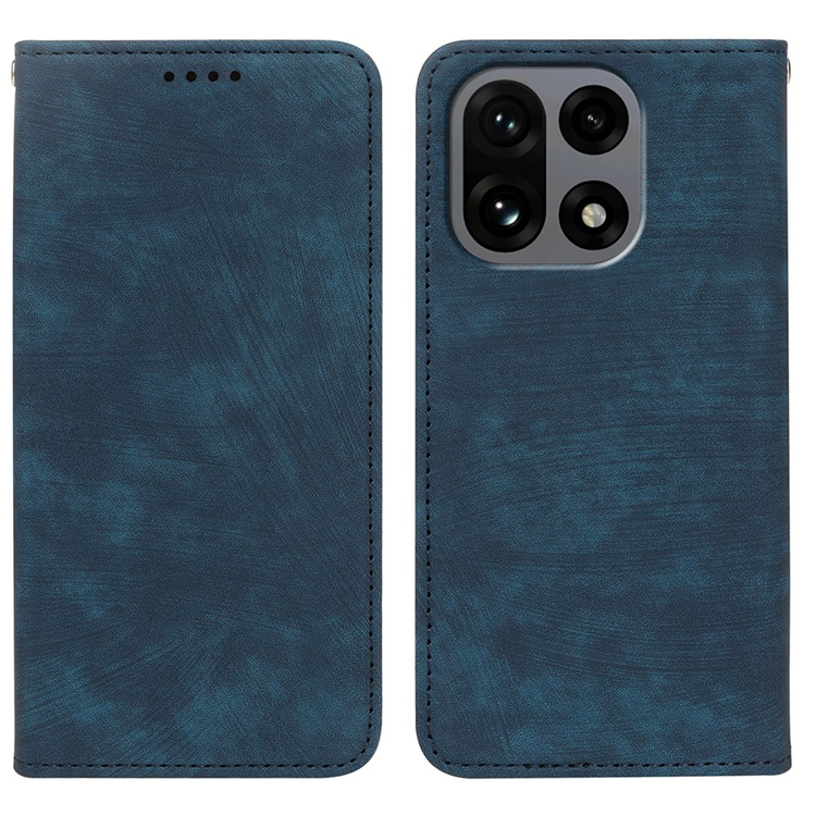 OnePlus 15 Plånboksfodral Strong Striped Läder (Blå) | 2353 | AlltMobil