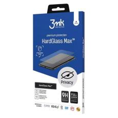 3MK - 3MK iPhone12/12 Pro H&auml;rdat Glas Sk&auml;rmskydd Privacy HardGlass Max