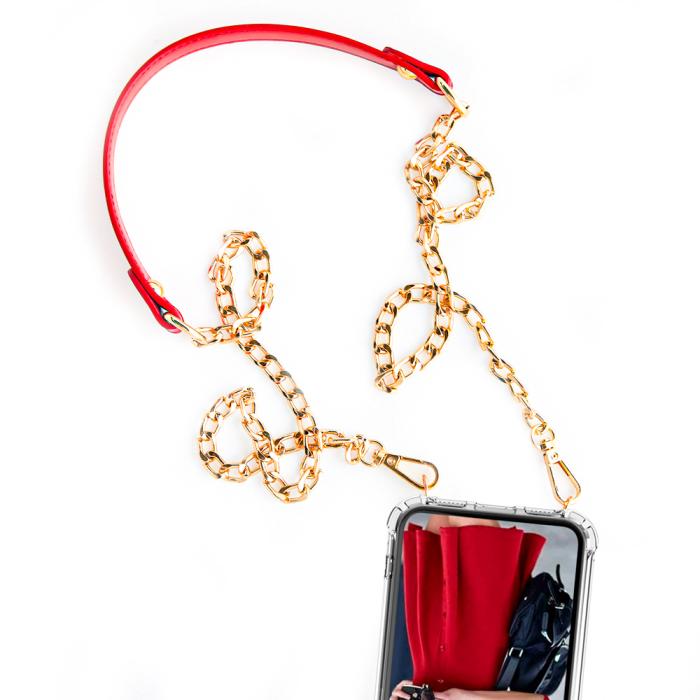 Boom of Sweden - Boom Axelrem Chain/Strap - Röd