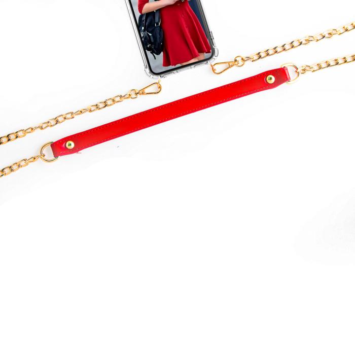 Boom of Sweden - Boom Axelrem Chain/Strap - Röd