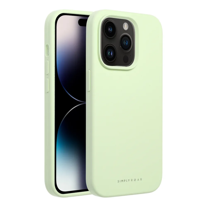 OEM - iPhone 15 Pro Mobilskal Roar Cloud Skin - Ljusgrön